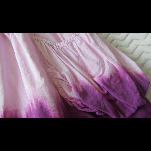 Tie Dye Skater Skirt With Pockets - Picture 2 of 7